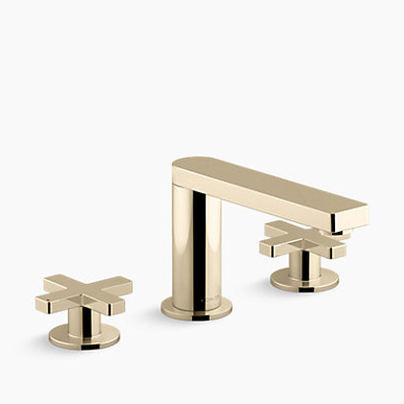 Vòi chậu rửa tay chỉnh kép, tay chỉnh dạng chữ thập Kohler Composed K-73060T-3-AF