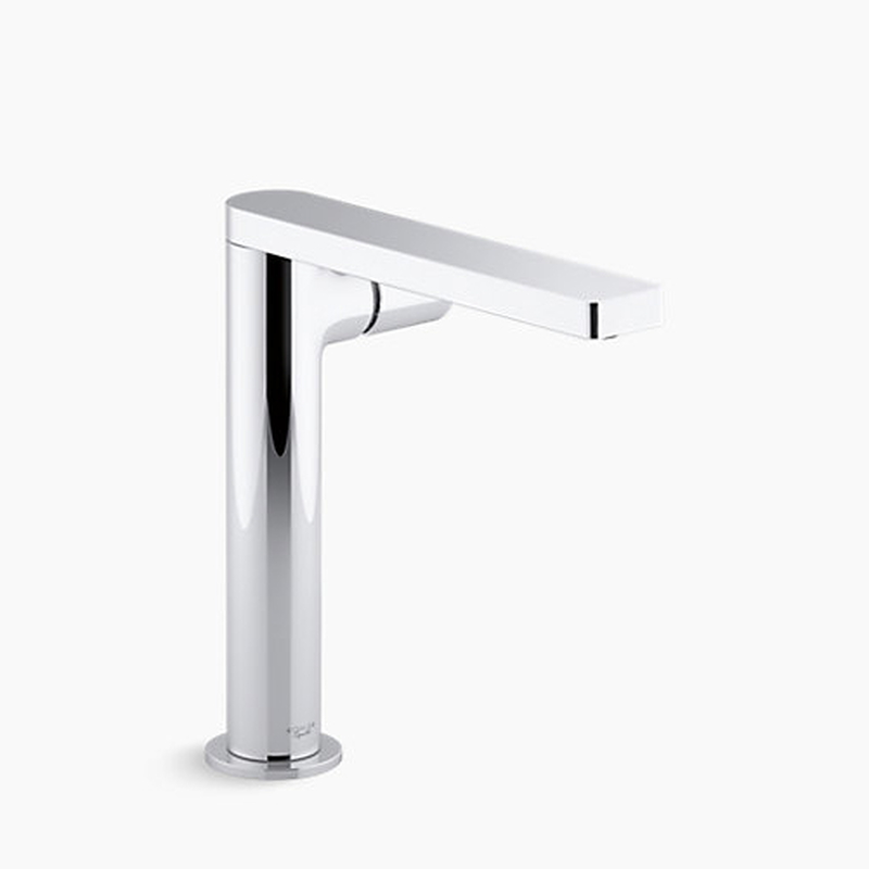 Vòi chậu rửa cao tay chỉnh dạng trụ bên thân vòi Kohler Composed K-73159T-B7-SN