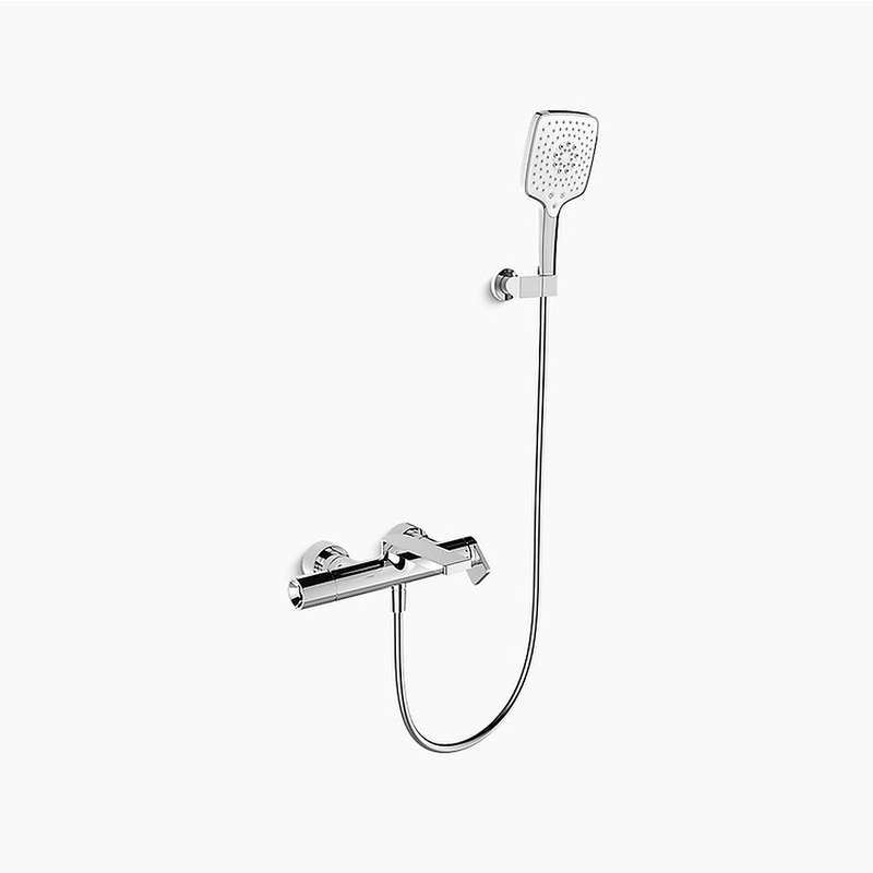 Vòi sen bồn tắm gắn tường Kohler Composed K-73095T-4-CP