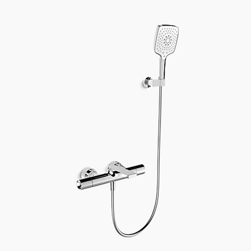 Vòi sen bồn tắm cảm biến nhiệt gắn tường Kohler Composed K-73110T-7-2MB