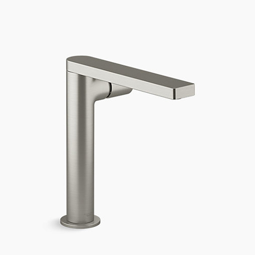 Vòi chậu rửa cao tay chỉnh dạng trụ bên thân vòi Kohler Composed K-73159T-B7-BN