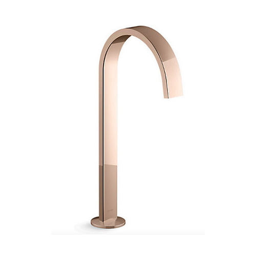 Vòi chậu rửa thân cao thiết kế dạng duy băng Kohler COMPONENTS K-77966T-RGD