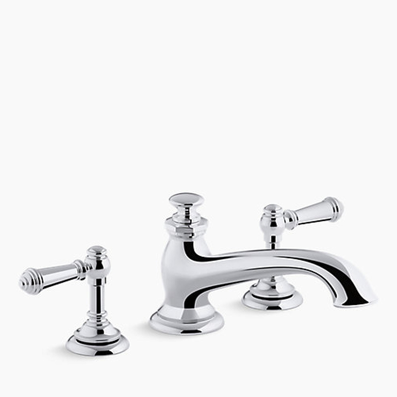 Vòi sen bồn tắm gắn thành bồn Kohler K-72777T-CP+K-98068T-3M-CP