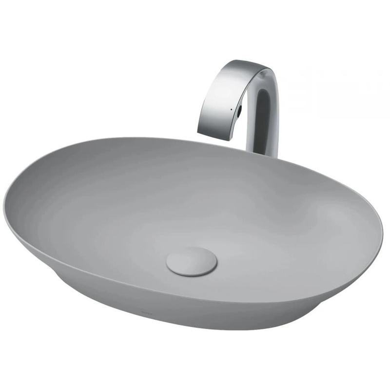 Chậu Rửa Lavabo đặt bàn màu xám TOTO LT4706#MGR