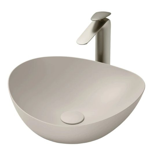 Chậu Rửa Lavabo đặt bàn màu be TOTO LT4704G19#MBE