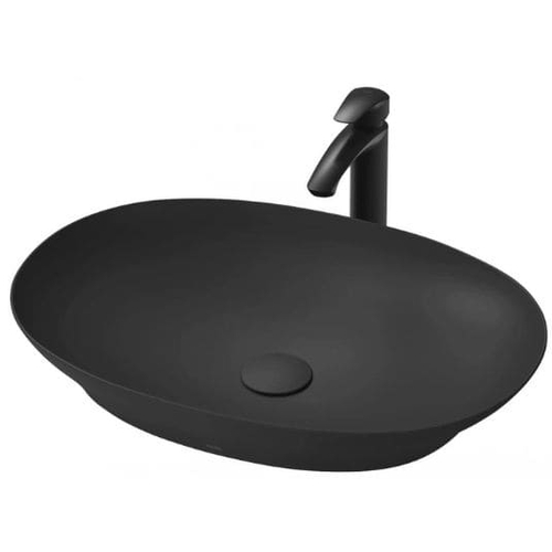 Chậu Rửa Lavabo đặt bàn màu đen TOTO LT4706#MBL