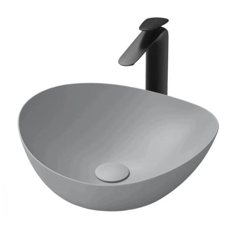 Chậu Rửa Lavabo đặt bàn màu xám TOTO LT4704G17#MGR
