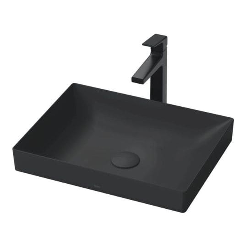 Chậu Rửa Lavabo đặt bàn màu đen TOTO LT4715G17#MBL