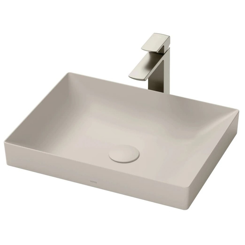 Chậu Rửa Lavabo đặt bàn màu be TOTO LT4715G19#MBE