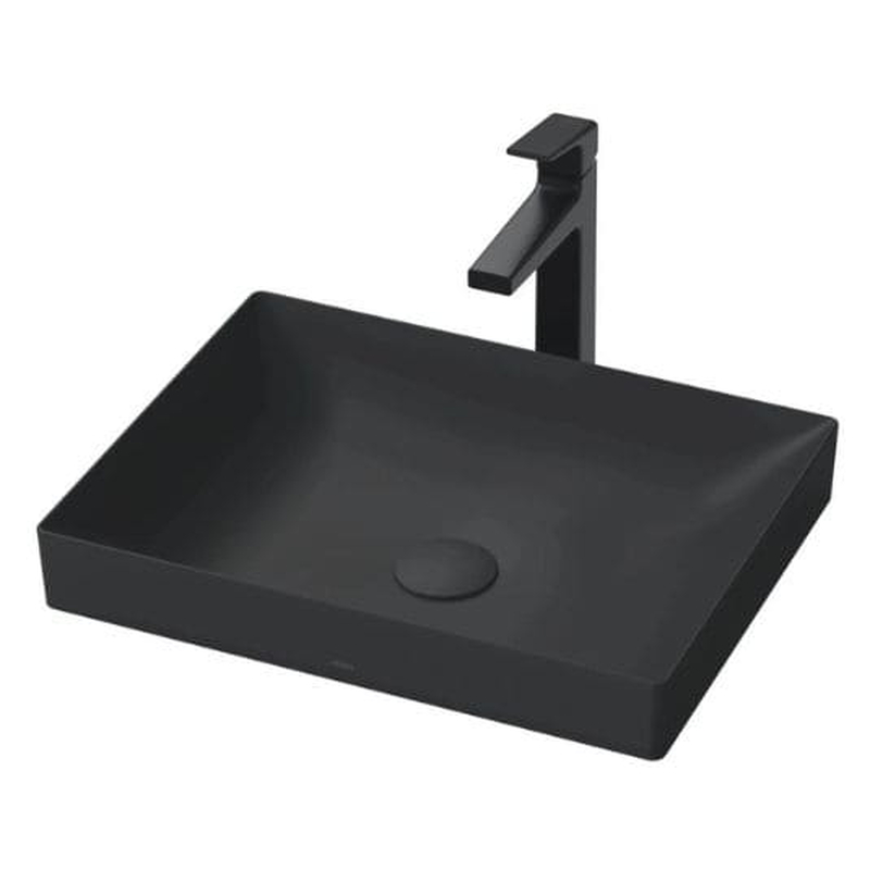 Chậu Rửa Lavabo đặt bàn màu đen TOTO LT4715G19#MBL