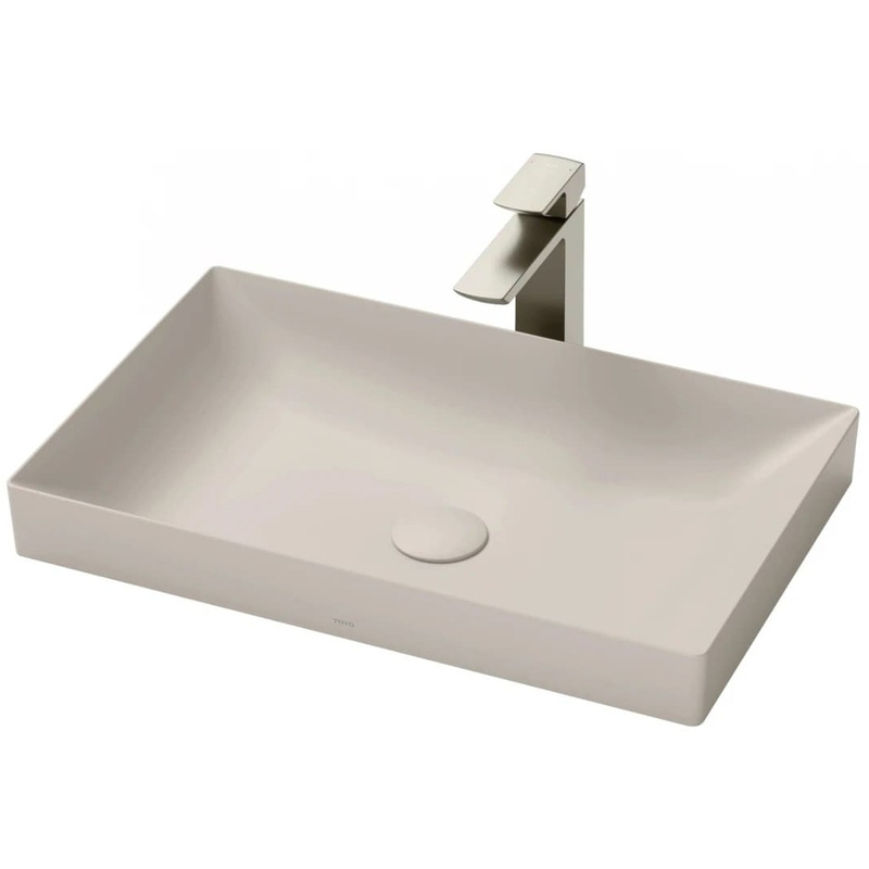 Chậu Rửa Lavabo đặt bàn màu be TOTO LT4716G17#MBE