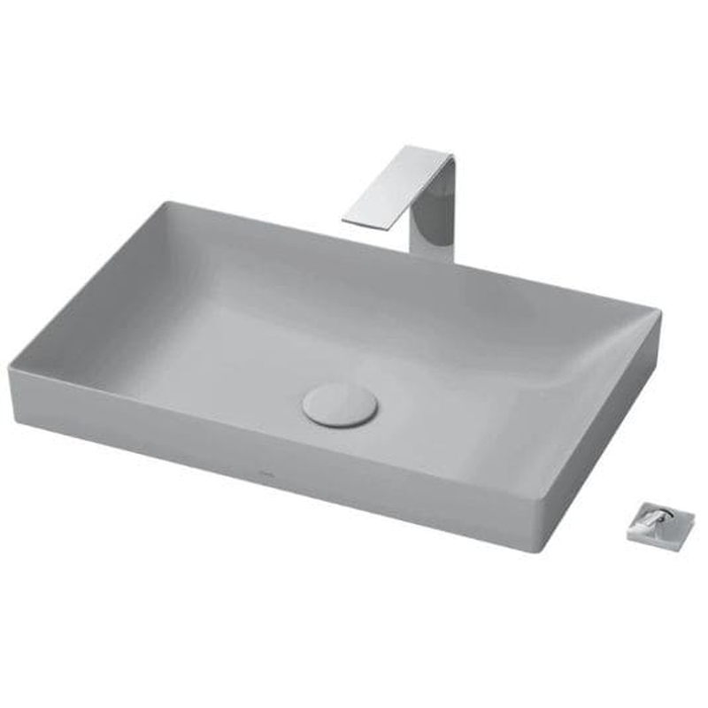 Chậu Rửa Lavabo đặt bàn màu xám TOTO LT4716G19#MGR