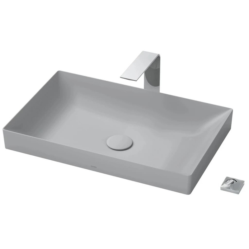 Chậu Rửa Lavabo đặt bàn màu xám TOTO LT4716G19#MGR