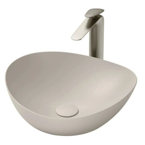 Chậu Rửa Lavabo đặt bàn màu be TOTO LT4704G17#MBE