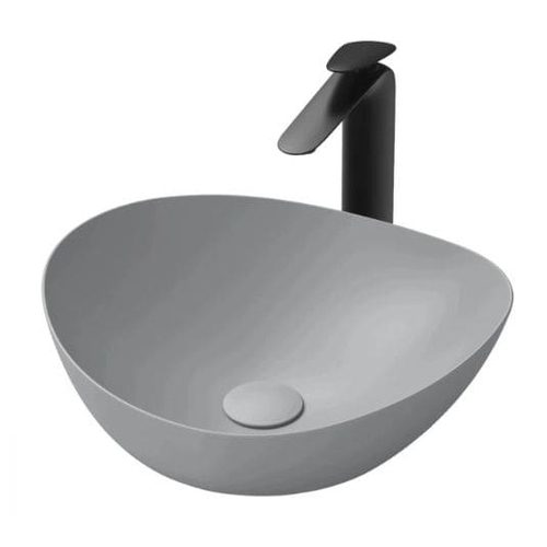 Chậu Rửa Lavabo đặt bàn màu xám TOTO LT4704G17#MGR