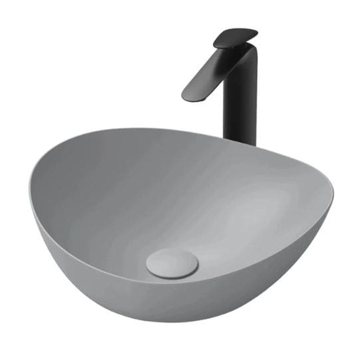 Chậu Rửa Lavabo đặt bàn màu xám TOTO LT4704G19#MGR