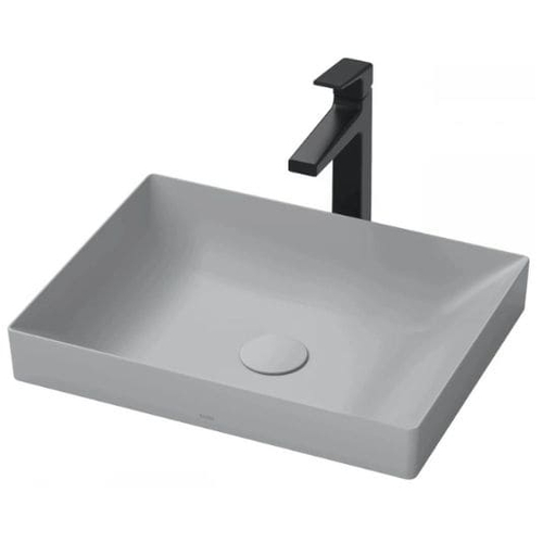 Chậu Rửa Lavabo đặt bàn màu xám TOTO LT4715G19#MGR