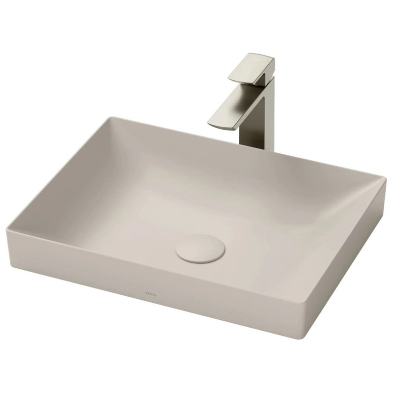 Chậu Rửa Lavabo đặt bàn màu be TOTO LT4715G17#MBE