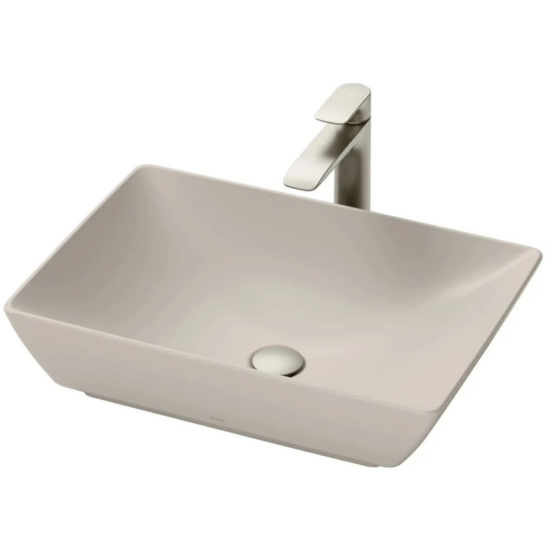 Chậu Rửa Lavabo đặt bàn màu be TOTO LT1735#MBE
