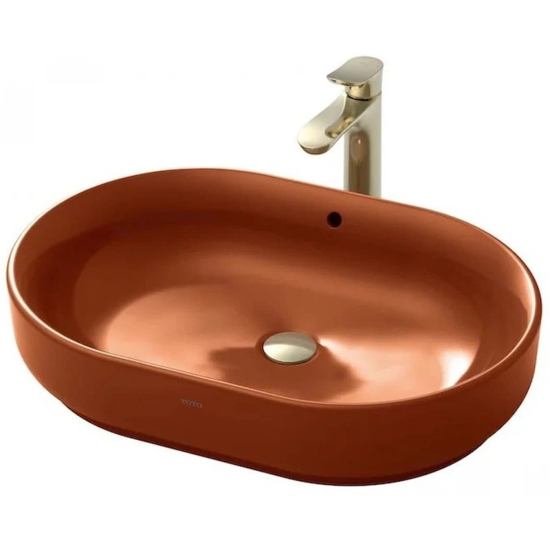 Chậu Rửa Lavabo đặt bàn màu đỏ TOTO LW896JW/F#SCR