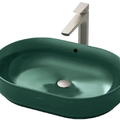 Chậu Rửa Lavabo đặt bàn màu xanh TOTO LW896JW/F#FRG
