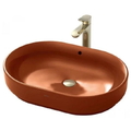 Chậu Rửa Lavabo đặt bàn màu đỏ TOTO LW896JW/F#SCR