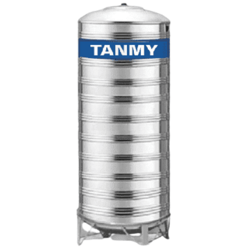 Bồn Inox Công Nghiệp Tân Mỹ 10000L Đứng Phi 1700 TM 10000D F1700