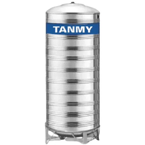 Bồn Inox Công Nghiệp Tân Mỹ 10000L Đứng TMD10000F1900