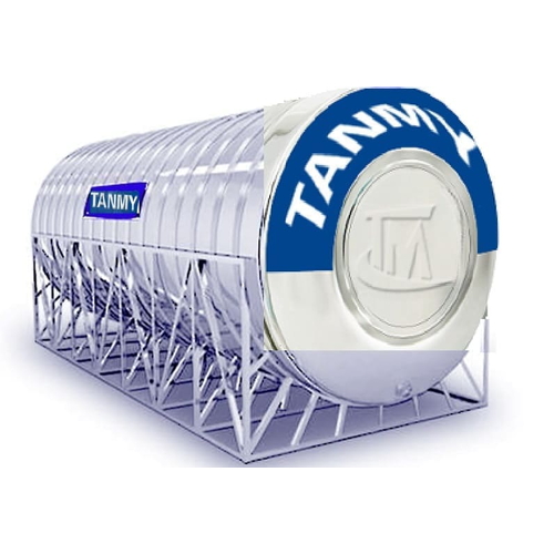 Bồn Inox Công Nghiệp Tân Mỹ 15000L Nằm TMN15000F2200