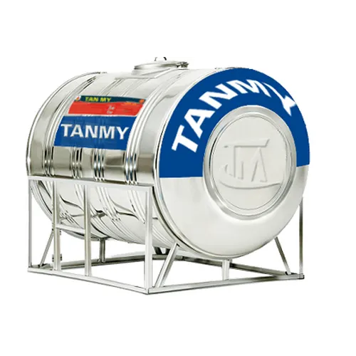 Bồn Nước Inox Tân Mỹ 6000L Nằm Ngang TMN6000F1360