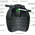 Bể Phốt Tự Hoại Tân Mỹ 1000L Đứng TM 1000LD
