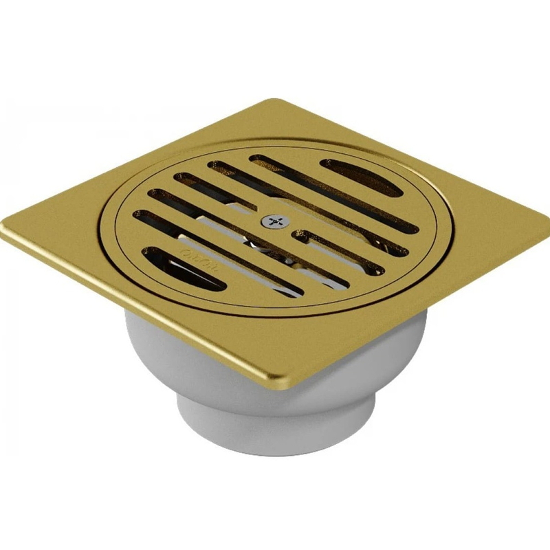 Phểu Thoát Sàn Màu Vàng Pháp Mờ 115x115mm Ø60 TOTO TX1DB#BFG