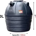 Bể Phốt Tự Hoại Tân Mỹ 1500L Đứng TMD1500SE