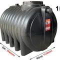 Bể Phốt Tự Hoại Tân Mỹ 1500L Nằm TMN1500SE