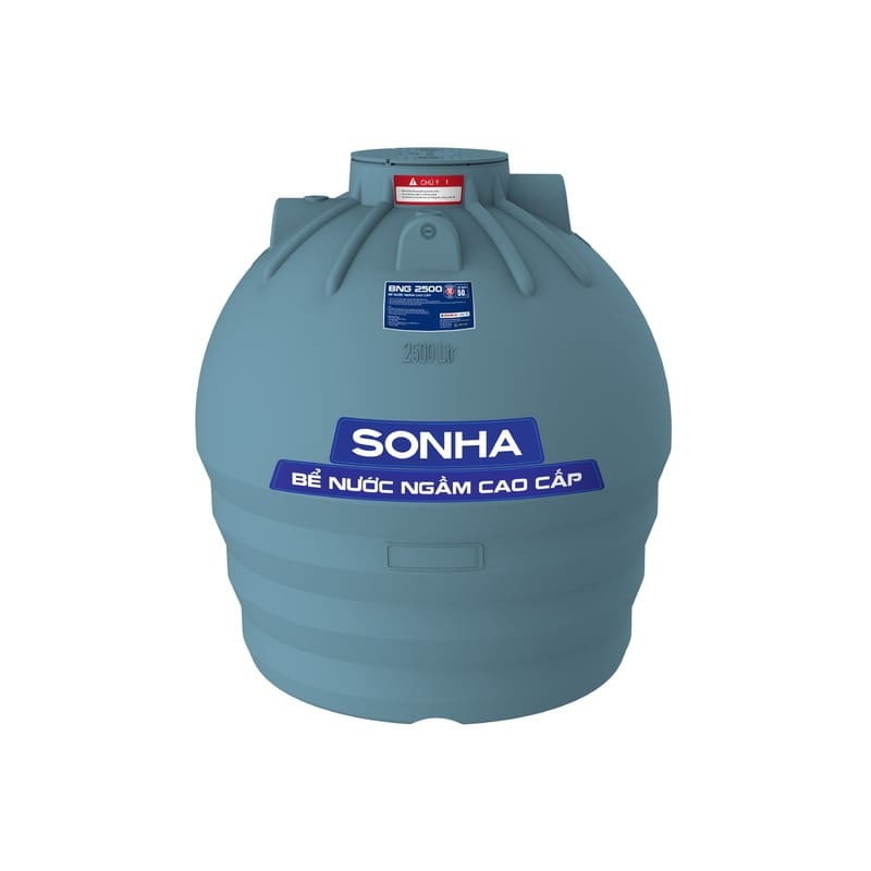Bể nhựa chứa nước ngầm 2500 lít Sơn Hà SH BNG2500