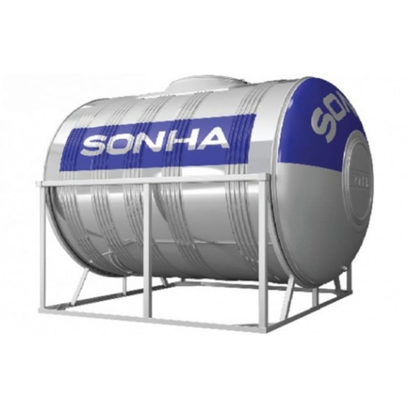 Bồn nước inox Sơn Hà 700L ngang Ø720 SH 700N