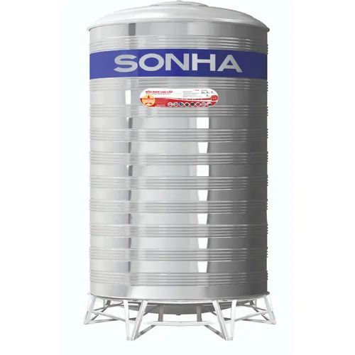 Bồn Inox Công Nghiệp Sơn Hà 10000L Đứng SHD10000F2200