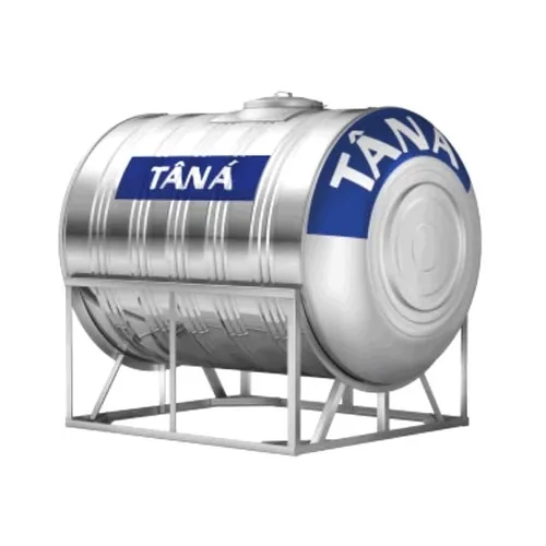 Bồn nước Tân Á 3000L ngang inox 304 phi 1140 TAN3000F1140