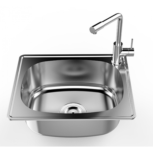 Chậu Rửa Bát 1 Hố Nhỏ Sơn Hà 1H447S SUS304