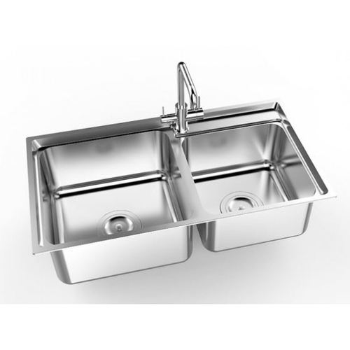 Chậu Rửa Bát Inox 304 Sơn Hà S80D