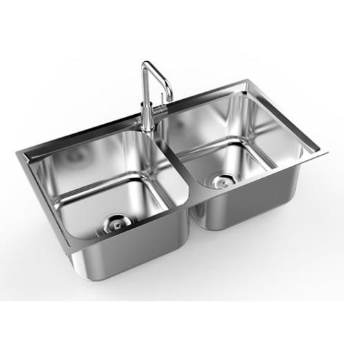 Chậu Rửa Bát Inox 304 Sơn Hà S82D 