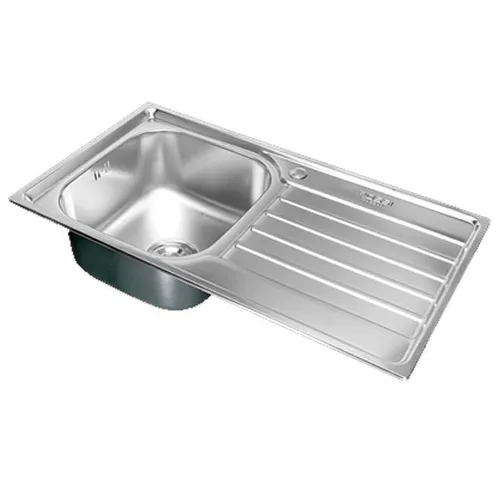 Chậu rửa bát inox 1 hố 1 bàn Tân Á RE311