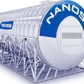 Bồn Inox Công Nghiệp Nanosi 15000L Ngang Phi 1700 NA 15000.N F1700