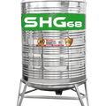 Bồn nước Lộc Phát Inox 445NF Sơn Hà Xanh 500L đứng SHG68 500D