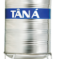 Bồn nước inox 304 đứng Tân Á 1500L phi 1140 TA 1500D F1140