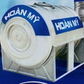 Bồn Nước Inox SUS304 Hoàn Mỹ 300L Nằm HM 300N