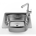 Chậu Rửa Bát 1 Hố Nhỏ Sơn Hà 1H447S SUS304