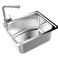 Chậu Rửa Bát Inox 304 Sơn Hà S50D 
