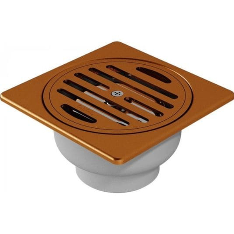 Phểu Thoát Sàn Màu Vàng Hồng 115x115mm Ø60 TOTO TX1DB#BRG