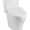 Bồn cầu 1 khối TOTO MS857DE4 nắp cơ Ecowasher TCW1211A